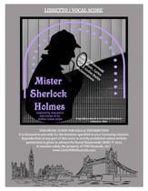 Mister Sherlock Holmes Libretto Vocal Score cover